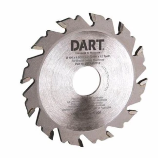 102Dmm X X22.23B X 12Z  Dart Biscuit cutting blade