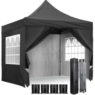 4M X 4M Pop Up Commercial Gazebo W/Proof
