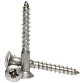 6 x 1/2 Rnd Pozi Woodscrew 200