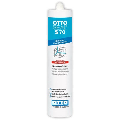 Ottoseal S70 Sealant For Stone C04 Black