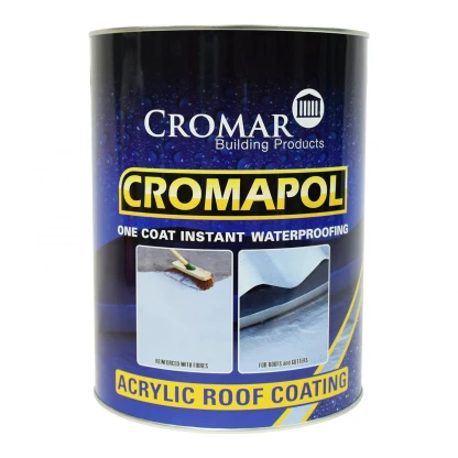 5kg Cromar Cromapol Acrylic Waterproof Roof Coating Grey