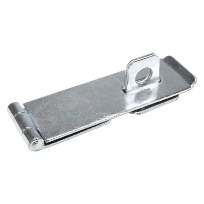 HS610 4" Hasp & Staple BZP