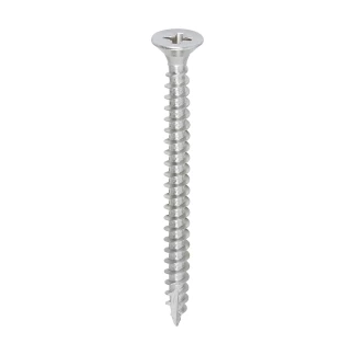 5.0 x 50 Wood Screw PZ CSK Stainless Box 200