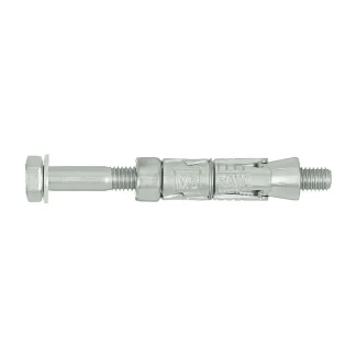 Rawl M10 50L Shield Anchor Loose Bolt Bright Zinc Plated, Drill 16mm Rawl R-RBL-M10/50W