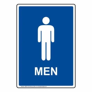 'Male Toilet' 100 x 300