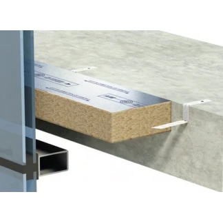 1Hr Fire Rated Cavity Wall Barrier 1000 x 600 x 75mm