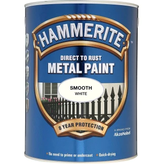Hammerite Smoothrite White 5L