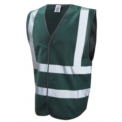 HOPWorks (S) Green Hi-vis Visitor - Image 2