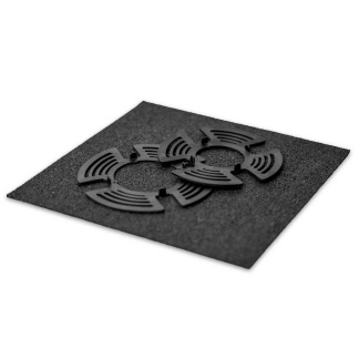 BRSP shockpad for pedestal base, 150x150mm, thickness 3mm