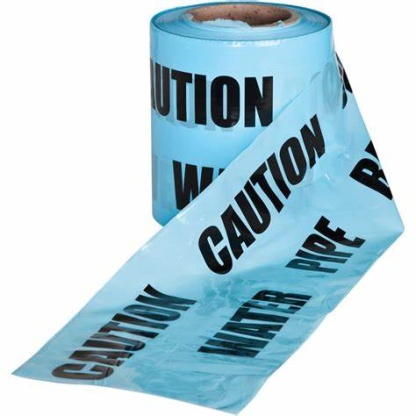 Prosolve Underground Warning Tape (Water Pipe) 150mm x 365m