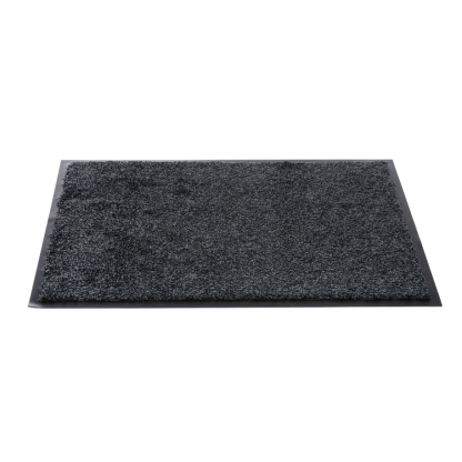 2291-2CH Sentry Barrington Heavy Traffic Rubber Backed   Mat 60x90cm Charcoal