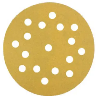 Gold 125mm P100g Multi Hole Sanding Disc Box 100