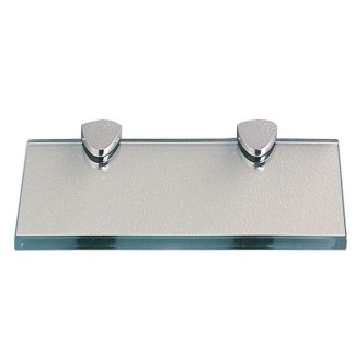 Miller classic clear glass shelf 450mm