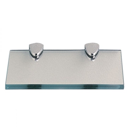 Miller classic clear glass shelf 450mm