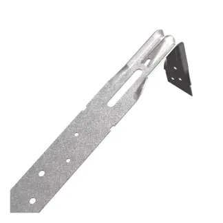 HES15B10 Light Duty Restraint Strap 1500mm Bent At 100mm Galv