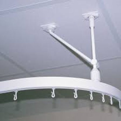 Shower tracks 790mm x 790mm L Shape just to allow for the differences