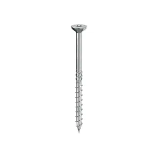 5.0 x 80 BZP Woodscrews Box 100
