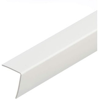 50 x 50 x 2440 White  Plastic Angle Trim