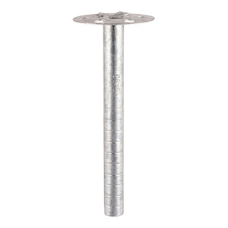 8.0 x 170 Metal Insulation Fixings - Galvanised - Box 50