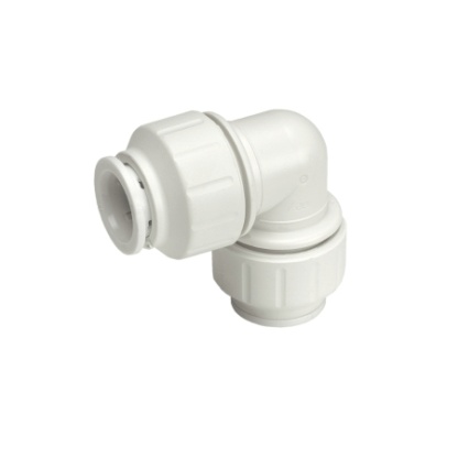 15mm Push to fit pipe elbow