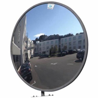 600mm Convex safety & surveillance mirrors - Coloured frame - 5 years guarantee - VIALUX®