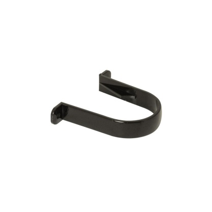Pipe Clip Round Black