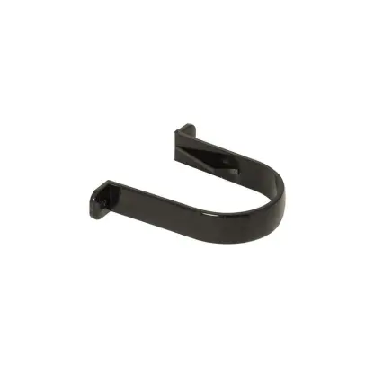 Pipe Clip Round Black