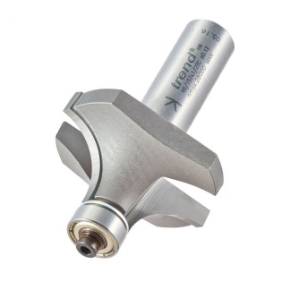 46/157X1/2TC 15mm Radius Bearing Guided Ovolo Cutter