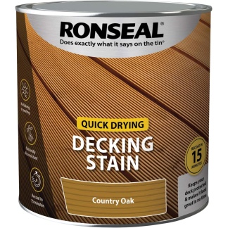 Ronseal Quick Drying Decking Stain 2.5L
