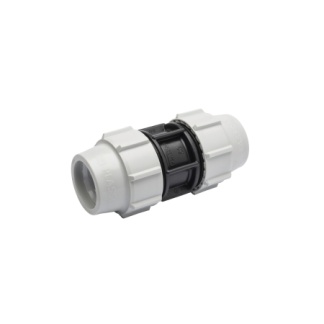 15mm Push to fit pipe straight coupler