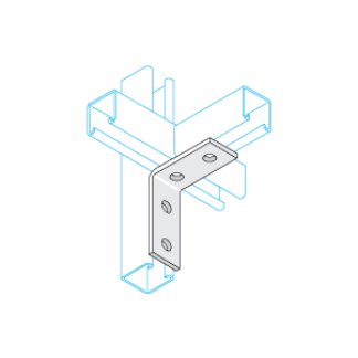 4 Hole Angle Bracket P1325