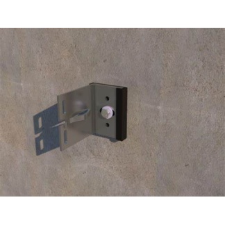 Single Helping Hand Bracket 88/130mm (with isolators)
