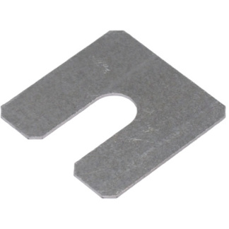 100 x 100 x 1mm Stainless Shim Each