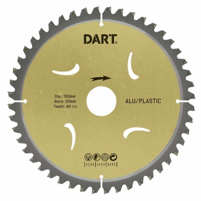 DART Gold TCG Alu Saw Blade 190 x 30 x 48Z