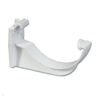 Fascia Bracket Round Sovereign White