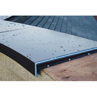 750g 3m length Purpose Made polyester powder coated pressed aluminium capping system