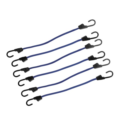 Silverline Bungee Cords 400mm 6pk