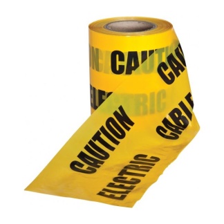 Prosolve Underground Warning Tape (Electric Cable) 150mm x 365m