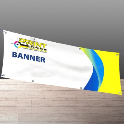 PVC Banner 4m x 3m - Full Color Premium quality banner