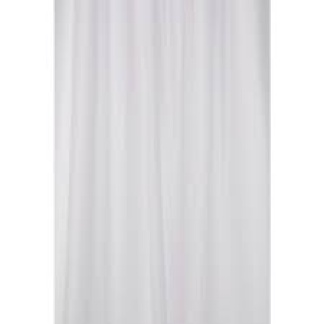 646 / White 2500 X 1800mm Fr Shower Curtain
