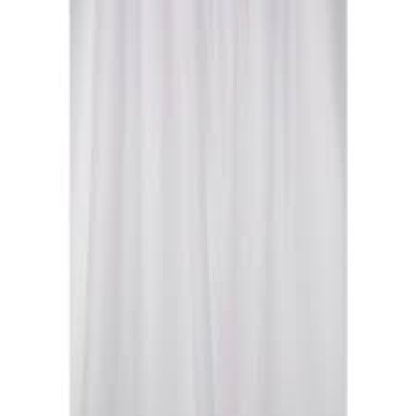 646 / White 2500 X 1800mm Fr Shower Curtain