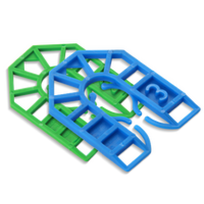 Broadfix Small U Shim 2mm Green Box 1000