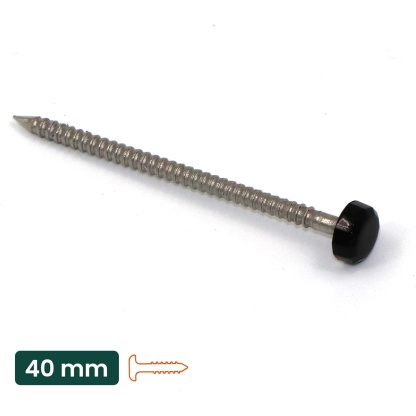 40mm Polytop Pins Black 250
