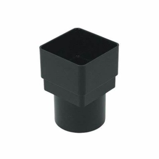 Rainwater Head Square/Round Black