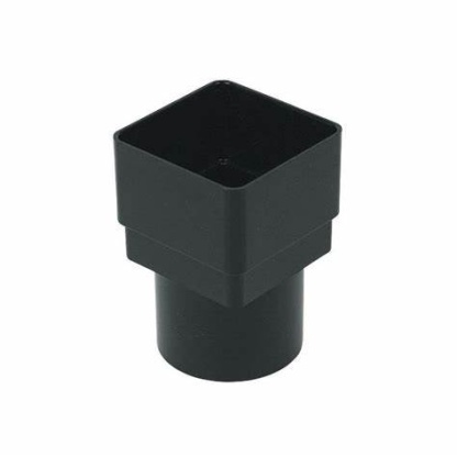 Rainwater Head Square/Round Black