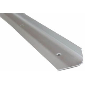 38 x 600mm Worktop Corner Joint Strip Polished Chrome