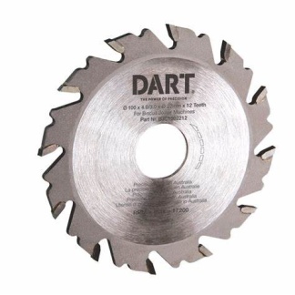 102 X 22.23B X 12Z  Dart Biscuit cutting blade