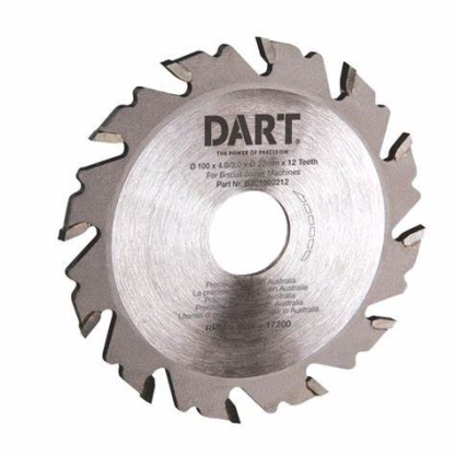102 X 22.23B X 12Z  Dart Biscuit cutting blade
