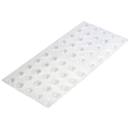 400 Pcs Silicone Buffer dots 6 × 2mm