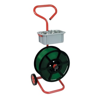 Two-part trolley strapping kit